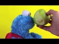 Cookie Monster Exercise Sesame Street Cookie Monster Eats Healthy Fruits And Exercising