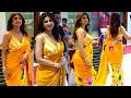 Shilpa Shetty In HOT Saree Flaunting Her EXY Figure Promoting Her Movie Sukhee