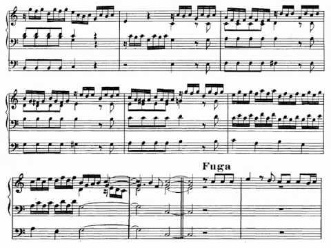 [Köbler] Bach: Preludium & Fuga in C, BWV 553