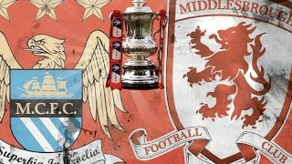 preview picture of video 'FA Cup | Manchester City vs Middlesbrough 0 - 2 | 24/01/2015 Review All Goals & Highlights'
