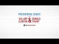 Watch the full first presidential debate between Hillary Clinton and Donald Trump Watch the full first presidential debate between Hillary Clinton and Donald Trump