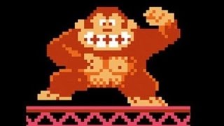 What's left of my home made version of Donkey Kong for the TI-99/4A(1983)