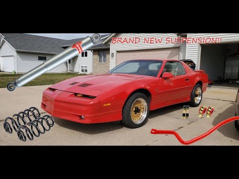 1989 Trans Am GTA Full Suspension Rebuild and Restoration with Hawks 17\" Wheels