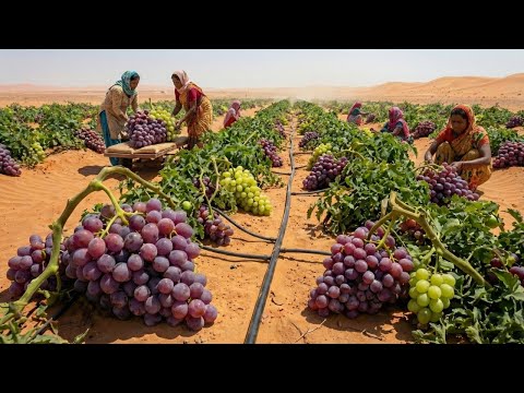 They Challenged Nature by Growing Grapes in the Desert — The Result Was Pure Shock