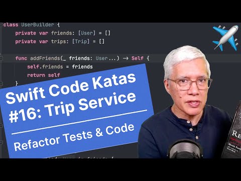 Refactor Tests & Code / Swift Code Katas #16: Trip Service (Live Coding) thumbnail