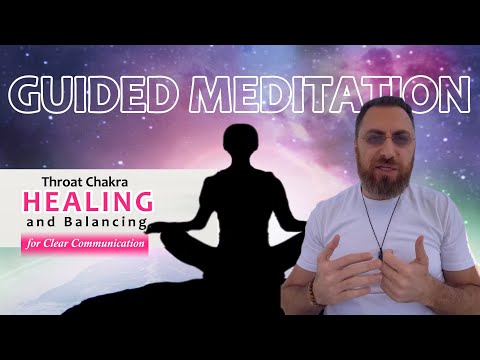 Throat Chakra Healing and Balancing guided meditation thumbnail