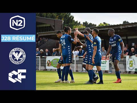 J28 N2 I VOLTIGEURS DE CHÂTEAUBRIANT 1-2 C'CHARTRES FOOTBALL - Résumé