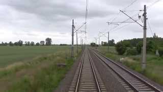 preview picture of video 'Odcinek Laskowice Pomorskie - Tczew z tyłu pociągu TLK Doker'