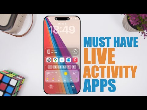 Live Activity Apps - That Make the iPhone LOCK SCREEN Actually Useful !