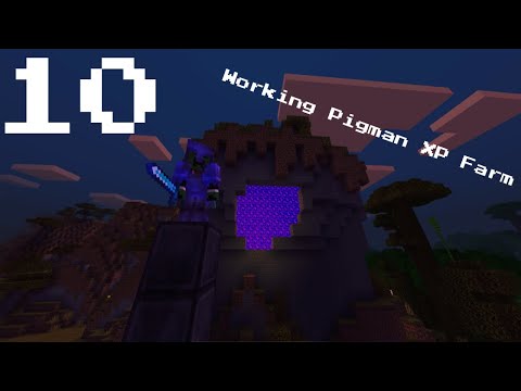 Preposterous - Minecraft Let’s Play - Overpowered Bedrock Pigman Farm and Full Netherite! [10]