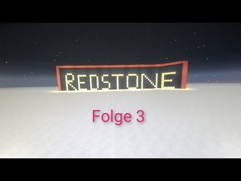 Die Geheimtür (Redstoneschule Folge 3)
