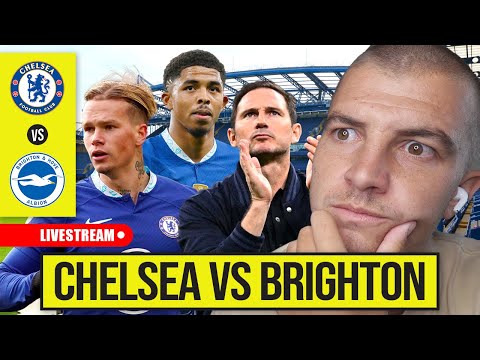 FRANK LAMPARD EXPERIMENTS WITH CHELSEA FC... CHELSEA vs BRIGHTON PREMIER LEAGUE LIVE!