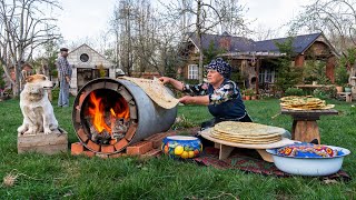 Download lagu Cooking Spring Kutabs | Spring Food from Nature mp3