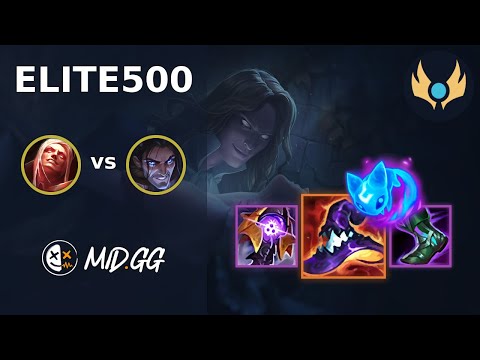 MID.GG: [ elite500 ] Vladimir MID vs Sylas | EUW CHALLENGER | LOL Season 2025