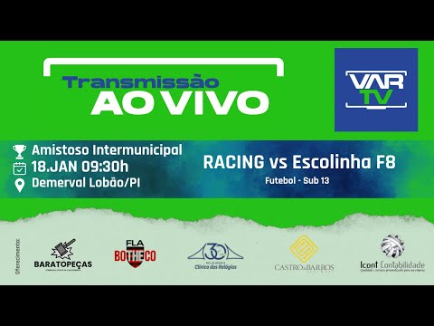 Racing vs Escolinha F8, Futebol, Sub 13, Amistoso Intermunicipal