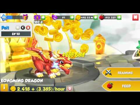 Kongming Dragon - Dragon Mania Legends