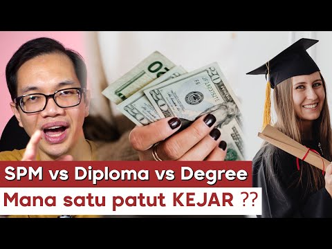 , title : 'SPM vs Diploma vs Degree vs Kerja, mana patut KEJAR ?'