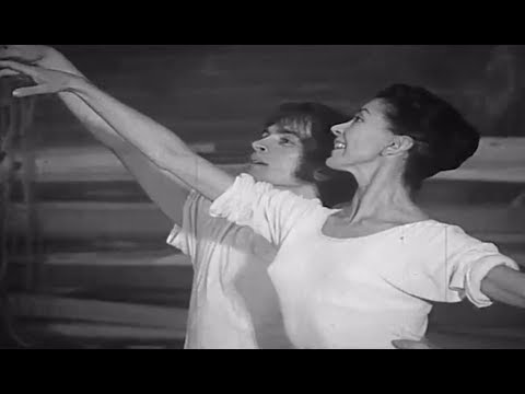 Margot Fonteyn and Rudolph Nureyev Rehearse Act 2 of ‘Giselle’ (1965)