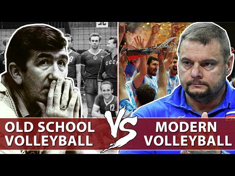 Old School Volleyball VS Modern Volleyball. What is better?