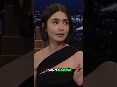 Lily Collins Reveals Her Spice Girls Obsession!#lily #jimmyfallon