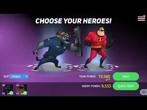 Disney Heroes: Battle Mode (PC) Part 72: Ep. 1 - Clear Out & Ep. 2 - An Axe to Grind