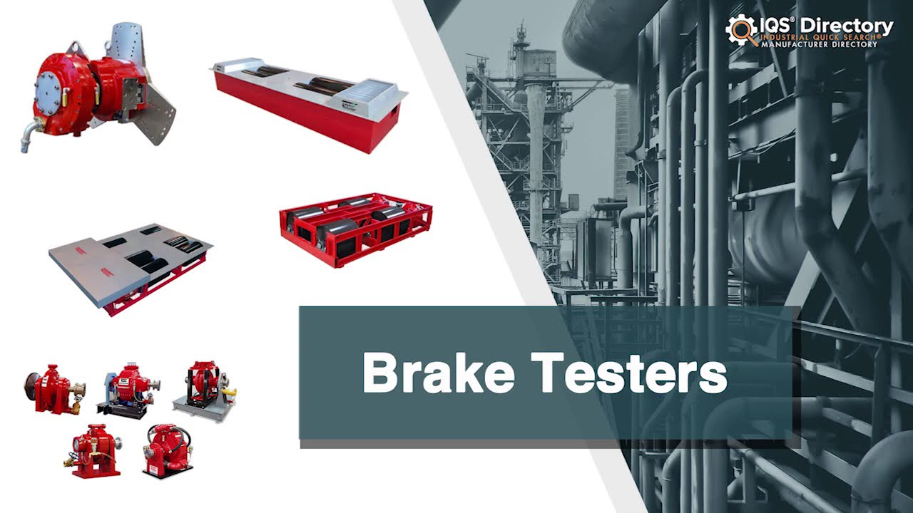 Brake Tester Manufacturers, Suppliers, and Industry Information
