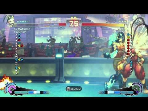 HIROPON309 [Seth] vs DX MATSUKO [Ibuki] SSF4 Japanese Online Ranked Matches - TRUE-HD