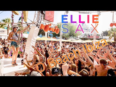 O Beach Ibiza 2020 | Sin Sundays with Ellie Sax | Best Parties In Ibiza