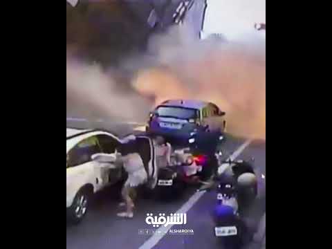 شاهد بالفيديو.. لحظة انهيار مبنى في #تايوان جراء زلزال هو الأعنف منذ ربع قرن#الشرقية_نيوز