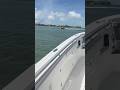 The best way to cross another vessel’s wake! #boat #boating #floridaboating #tampabay #boattrip