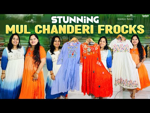 The SECRET to Effortless Style? Mul Chenderi Frocks! (Gopika Fashion Studio)