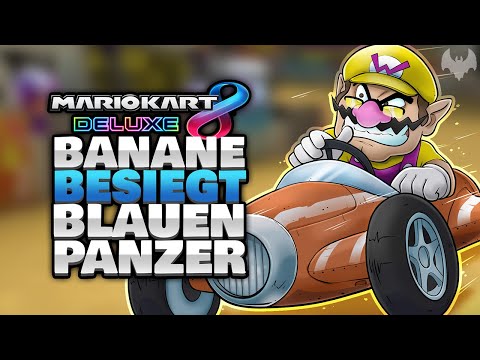 BANANE SCHLÄGT BLAUEN PANZER 🍌 - ♠ Mario Kart 8 Deluxe ♠