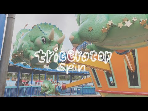 Ride TriceraTop Spin with us at Disney's Animal Kingdom! • DinoLand • June 2023