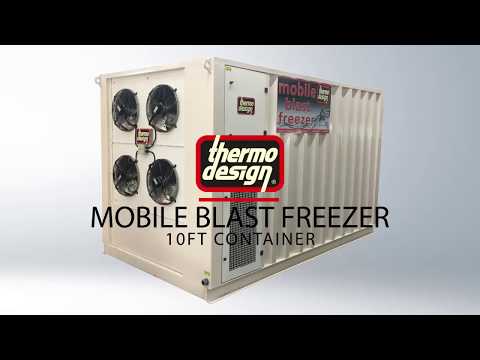 MBF 10 Mobile Blast Freezer Video 16