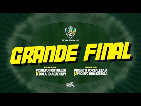 AO VIVO! Grande Final da Copa da Criança | Sub-15 e Sub-17 #oleozeratv #copadacriança #final