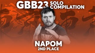 Everyone shadow boxing to the beat 😂 - NaPoM 🇺🇸 | Runner Up Compilation | GRAND BEATBOX BATTLE 2023: WORLD LEAGUE