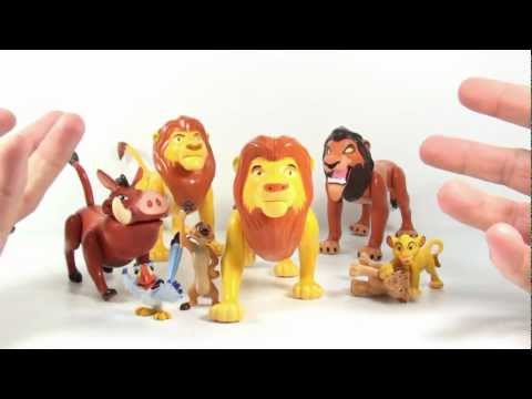 Video Review of The Lion King, Young and adult Simba (Walmart Exclusive)