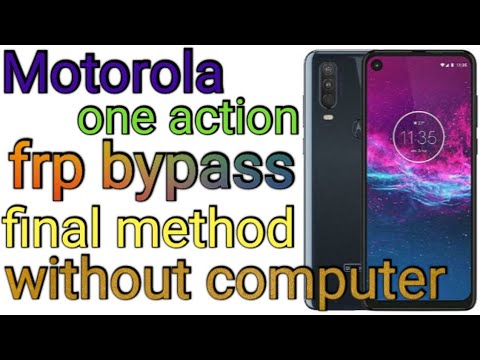 Motorola one action frp bypass final method without computer @FoxRedditTales