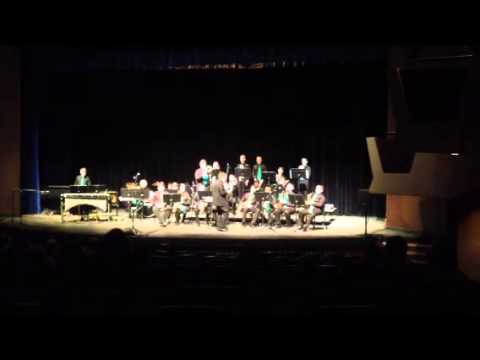 Newtown Middle School Jazz Band at UNH 2015 — In A Sentimen