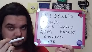 How To Use Unlocked Phones CDMA GSM World Phones T-MOBILE Sprint Verizon At&T Prepaid Magic Teacher