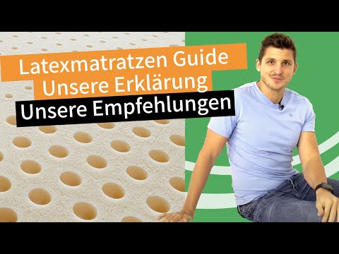 Der ultimative Guide zur Latexmatratze: Erklärung & Unsere Empfehlungen!