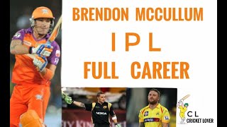 Brendon McCullum IPL Full Career (Cricket Lover)|brendon mccullum ipl career