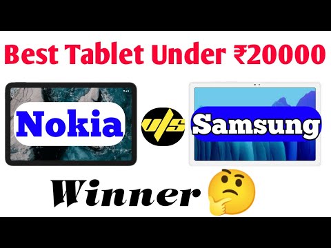 Nokia t20 vs Samsung Galaxy Tab A7, Best tablet under 20000 in india, Nokia T20, Galaxy Tab A7