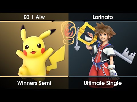 Salamender's Cup #1 Winners Semi - E0 | Alw (Pikachu) Vs. Lorinato (Sora) SSBU Ultimate Tournament