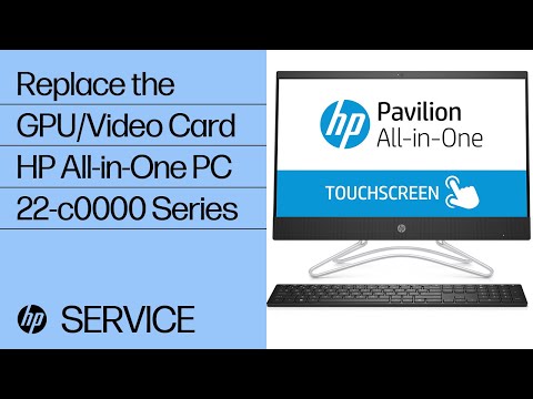 Replace the GPU/Video Card | HP All-in-One PC 22-c0000 Series | HP