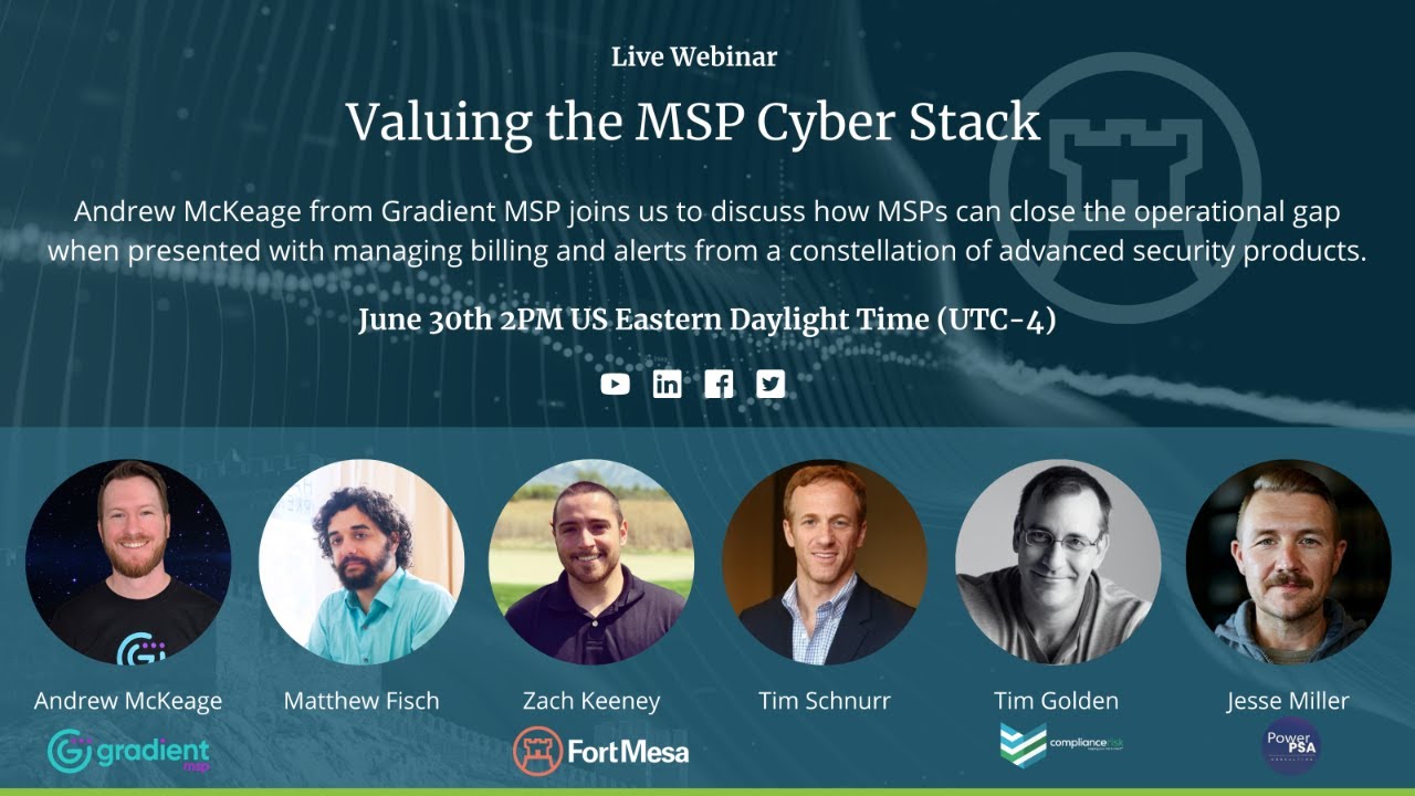 Valuing the MSP Cyber Stack