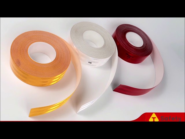 Vídeo relacionado con TIESOME Cinta Reflectante Autoadhesiva, 1 Rollo/8 m Cinta Adhesiva de Neón Cinta de Advertencia Etiqueta Reflectante Cinta Reflectante Cinta Reflectante de Reflexión Fuerte para Vehículos (amarillo)