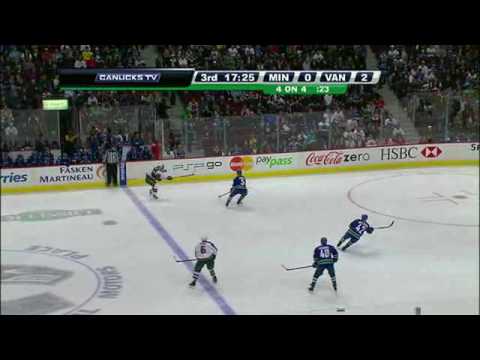 04/04/2010 Minnesota Wild - Vancouver Canucks 3-4 OT