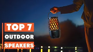 Top 7 Best Outdoor Speakers for Crisp Sound Quality