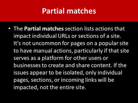 Manual Actions in Google Webmaster Tools - Digital Saby